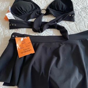 Two piece bathing suit